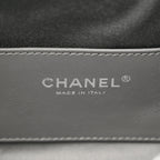Metallic Caviar Quilted Mini Chanel 25 Handbag Anthracite