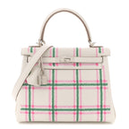 Swift Tartan Kelly Retourne 25 Gris Pale Rose Bubblegum Vert Moyen