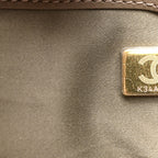 Suede Quilted Medium Chanel 25 Handbag Grey