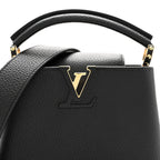 Taurillon Mini Capucines Black