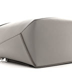 Soft Grained Calfskin Small Puzzle Edge Bag Pearl Grey