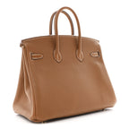 Togo Birkin 25 Gold