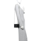 Calfskin Super Mini Dionysus Shoulder Bag Black