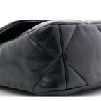 Lambskin Quilted Medium Chanel 19 Flap Black